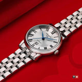 Tissot Carson Premium Lady Silver Dial Silver Steel Strap Watch For Women - T122.210.11.033.00 Buy Now By Tissot