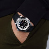 Breitling Superocean Automatic 42 Black Dial Black Rubber Strap Watch for Men - A17375211B1S1 Buy Now By Breitling