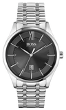 Hugo Boss Officer Black Dial Silver Steel Strap Watch for Men - 1513614 Buy Now By Hugo Boss