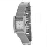 Guess Nouveau Diamonds Silver Dial Silver Mesh Bracelet Watch for Women - W0127L1 Buy Now By Guess