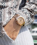 Guess Eclipse Rose Gold Dial Rose Gold Steel Strap Watch for Women - GW0314L3 Buy Now By Guess