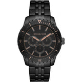 Michael Kors Cunningham Chronograph Black Dial Black Steel Strap Watch For Men - MK7157 Buy Now By Michael Kors