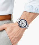 Tissot V8 Quartz T Sport Chronograph White Dial Silver Steel Strap Watch For Men - T106.417.11.031.00 Buy Now By Tissot