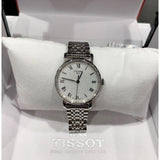 Tissot T Classic Everytime Small White Dial Silver Mesh Bracelet Watch For Women - T109.210.11.033.00 Buy Now By Tissot