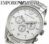 Emporio Armani Sportivo Chronograph Silver Dial Silver Steel Strap Watch For Men - AR5963 Buy Now By Emporio Armani