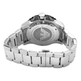 Emporio Armani Bracelet Collection Black Dial Silver Steel Strap Watch For Men - AR5970 Buy Now By Emporio Armani