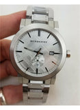Burberry The City Silver Dial Silver Steel Strap Watch for Men - BU9900 Buy Now By Burberry