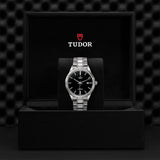 Tudor Style Automatic Black Dial Silver Steel Strap Watch for Men - M12710-0003 Buy Now By Tudor