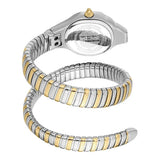 Just Cavalli Fiore Gold Dial Two Tone Steel Strap Watch for Women - JC1L354M0055 Authentic Buy Shop Now