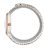 Just Cavalli Specchio Silver Dial Two Tone Steel Strap Watch for Women - JC1L323M0065 Authentic Buy Shop Now