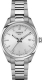 Tissot PR 100 Quartz Silver Dial Silver Steel Strap Watch for Women - T156.210.11.031.00 Authentic Buy Shop Now