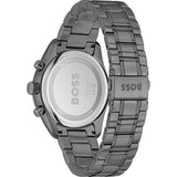 Hugo Boss Grand Prix Chronograph Green Dial Gunmetal Grey Steel Strap Watch for Men - 1514228 Buy Now By Hugo Boss