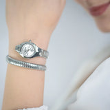 Just Cavalli Fiore Silver Dial Silver Steel Strap Watch for Women - JC1L354M0015 Authentic Buy Shop Now