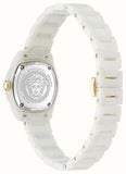 Versace DV One Mini White Dial White Ceramic Dial Watch for Women - VE9F00224 Buy Now By Versace