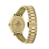Gucci G Timeless 18K Gold Dial Gold Steel Strap Watch for Women - YA1265036 Authentic Buy Shop Now