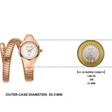 Just Cavalli Fiore Silver Dial Rose Gold Steel Strap Watch for Women - JC1L354M0045 Authentic Buy Shop Now