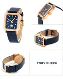 Tory Burch Robinson Quartz Blue Dial Blue Leather Strap Watch for Women - TBW1511 Buy Now By Tory Burch