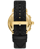 Tory Burch The Tory Chronograph Black Dial Black Leather Strap Watch for Women - TBW1055 Buy Now By Tory Burch