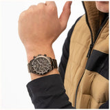 Hugo Boss Hero 2.0 Chronograph Black Dial Black Steel Strap Watch for Men - 1514271 Authentic Buy Shop Now