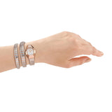 Just Cavalli Lunara Silver Dial Two Tone Steel Strap Watch for Women - JC1L397M0075 Authentic Buy Shop Now