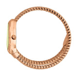 Just Cavalli Fiamma Green Dial Rose Gold Steel Strap Watch for Women - JC1L426M0045 Authentic Buy Shop Now