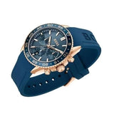 Hugo Boss Runner Chronograph Blue Dial Blue Silicone Strap Watch for Men - 1514169 Buy Now By Hugo Boss
