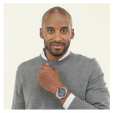 Hugo Boss Grand Prix Chronograph Blue Dial Silver Steel Strap Watch for Men - 1514226 Buy Now By Hugo Boss