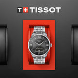 Tissot Chemin Des Tourelles Powermatic 80 Grey Dial Silver Steel Strap Watch for Men - T139.407.11.068.00 Authentic Buy Shop Now