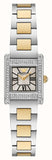 Emporio Armani Genni Crystals Silver Dial Two Tone Steel Strap Watch for Women - AR11704 Buy Now By Emporio Armani