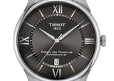 Tissot Chemin Des Tourelles Powermatic 80 Grey Dial Silver Steel Strap Watch for Men - T139.407.11.068.00 Authentic Buy Shop Now