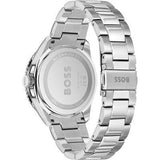 Hugo Boss Runner 3H Orange Dial Silver Steel Strap Watch for Men - 1514206 Buy Now By Hugo Boss