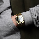 Tissot PRX Digital Quartz Gold Dial Gold Steel Strap Watch for Men - T137.463.33.020.00 Buy Now By Tissot