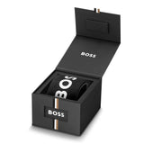 Hugo Boss Hero 2.0 Chronograph Black Dial Black Steel Strap Watch for Men - 1514271 Authentic Buy Shop Now