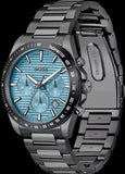 Hugo Boss Strike Chronograph Blue Dial Black Steel Strap Watch for Men - 1514242 Buy Now By Hugo Boss