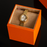 Tory Burch Oval White Dial Gold Steel Strap Watch for Women - TBW6032 Buy Now By Tory Burch