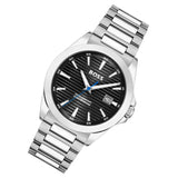 Hugo Boss Strike Black Dial Silver Steel Strap Watch for Men - 1514170 Buy Now By Hugo Boss