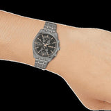 Hugo Boss Skytraveller Chronograph Gunmetal Grey Dial Grey Steel Strap Watch for Men - 1514153 Buy Now By Hugo Boss