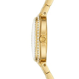 Tory Burch Oval Mother of Pearl Dial Gold Steel Strap Watch for Women - TBW6034 Buy Now By Tory Burch