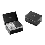 D1 Milano Ultra Thin Marble White Dial Silver Steel Strap Watch for Women - D1-UTBL13 Authentic Buy Shop Now