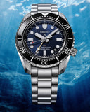 Seiko Prospex Diver Scuba Automatic Blue Dial Silver Steel Strap Watch for Men - SBEJ021 Buy Now By Seiko
