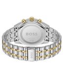 Hugo Boss Skytraveller Chronograph Blue Dial Two Tone Steel Strap Watch for Men - 1514247 Buy Now By Hugo Boss