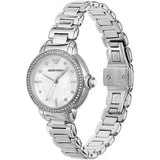 Emporio Armani Mia Mother of Pearl Dial Silver Steel Strap Watch for Women - AR11596 Buy Now By Emporio Armani