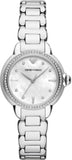 Emporio Armani Mia Mother of Pearl Dial Silver Steel Strap Watch for Women - AR11596 Buy Now By Emporio Armani