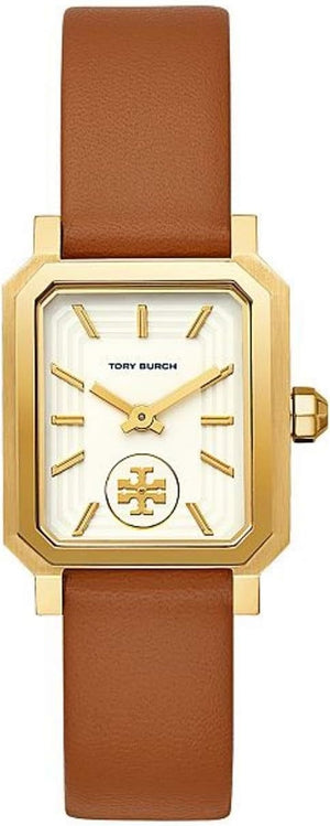 Tory Burch Robinson White Dial Brown Leather Strap Watch for Women - TBW1503 Buy Now By Tory Burch