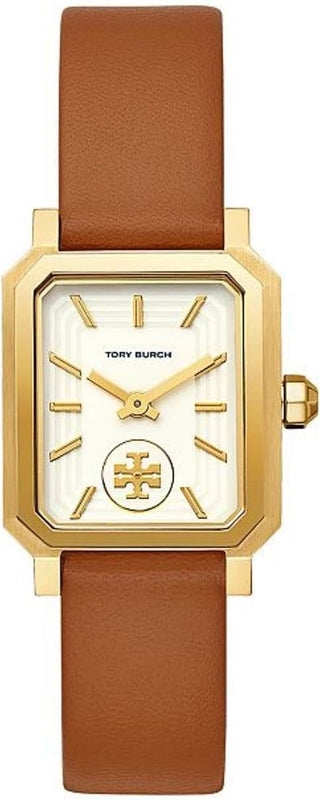 Tory Burch Robinson White Dial Brown Leather Strap Watch for Women - TBW1503 Buy Now By Tory Burch