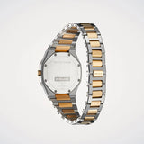 D1 Milano Ultra Thin Silver Dial Two Tone Steel Strap Watch for Women - D1-UTBL34 Authentic Buy Shop Now