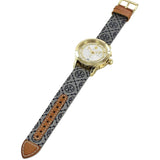 Tory Burch Classic Chronograph White Dial Grey Nylon Strap Watch for Women - TBW1035 Buy Now By Tory Burch