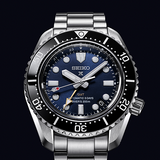 Seiko Prospex Diver Scuba Automatic Blue Dial Silver Steel Strap Watch for Men - SBEJ021 Buy Now By Seiko