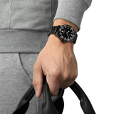 Tissot Seastar 1000 Quartz Black Dial Black Steel Strap Watch for Men - T120.410.33.051.00 Authentic Buy Shop Now