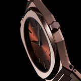 D1 Milano Ultra Thin Brown Dial Brown Steel Strap Watch for Women - D1-UTBL38 Authentic Buy Shop Now